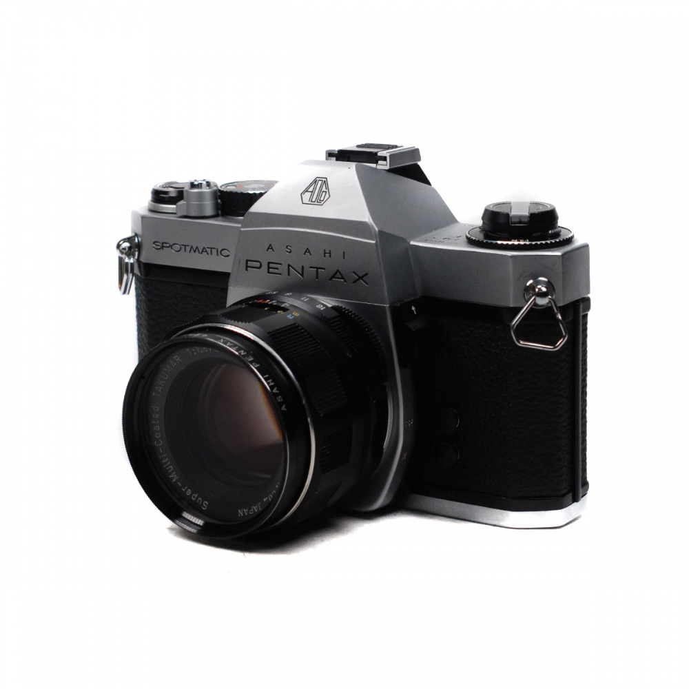 Used Pentax Spotmatic F + 55mm F1.8